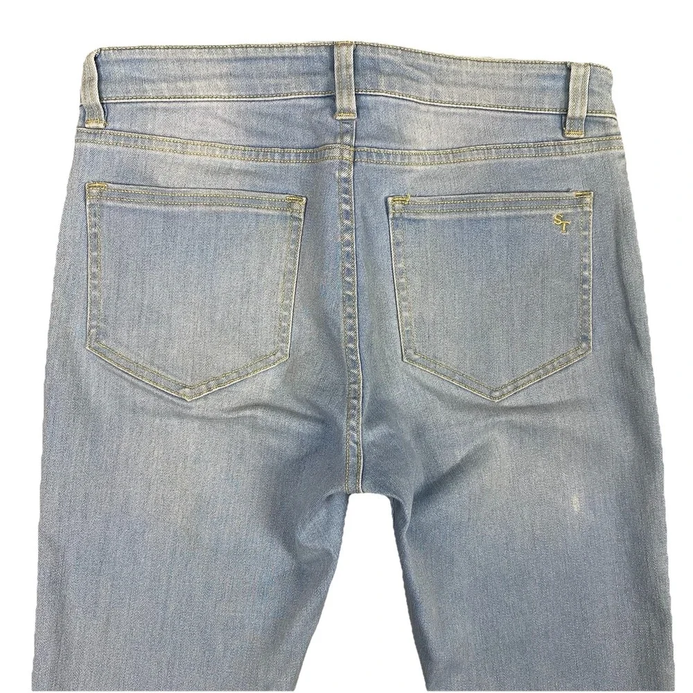 Southern Tide Skinny Stretch Light Wash Denim Jeans Womens 27‎ Light Blue